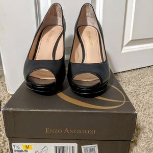 Enzo Angiolini Leather Heels